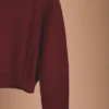 Burgundy Red Sweater Baby Alpaca Wool
