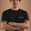 Black T-Shirt Organic Cotton - Kuntur