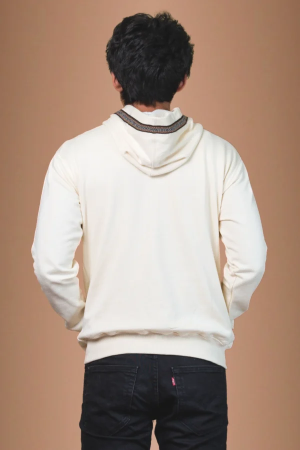 Beige Hoodie Organic Cotton - Rit'i