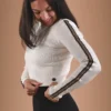 Beige Long-Sleeve Top Organic Cotton - Rit'i