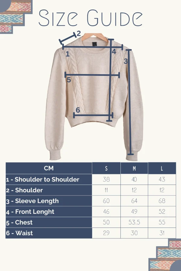 Beige Sweater Baby Alpaca Wool