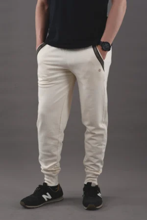 Beige Sweatpants Organic Cotton - Rit'i