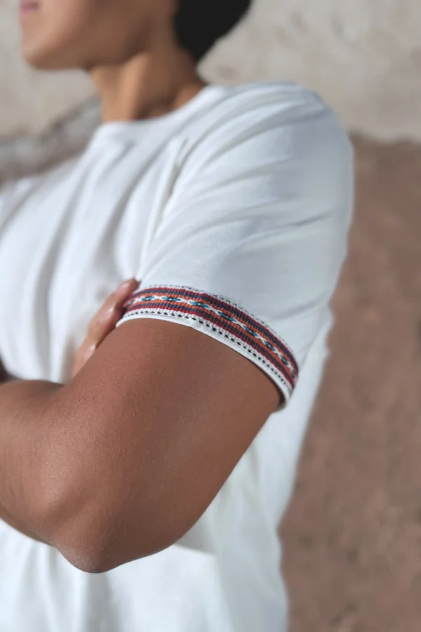 White T-Shirt Organic Cotton - Vinicunca