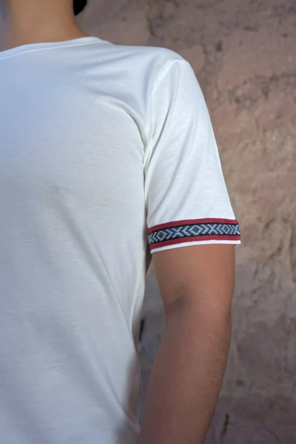White T-Shirt Organic Cotton - Vinicunca