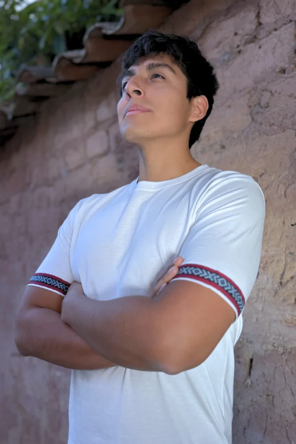 White T-Shirt Organic Cotton - Vinicunca