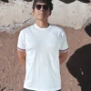 White T-Shirt Organic Cotton - Vinicunca