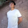 White T-Shirt Organic Cotton - Vinicunca
