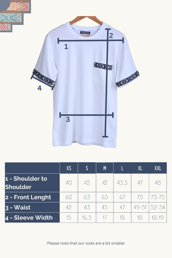 White T-Shirt Organic Cotton - Yaku