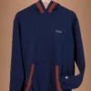 Navy Blue Beige Hoodies Organic Cotton - Sukha